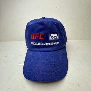 Bud Light UFC Hat Blue Adjustable Baseball Cap Men’s One Size New With Tags